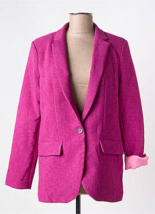 Sacou mâneci lungi violet STUDIO PARISIEN femeie