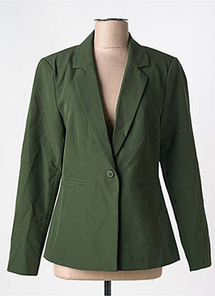 Sacou buzunare false verde ICHI femeie