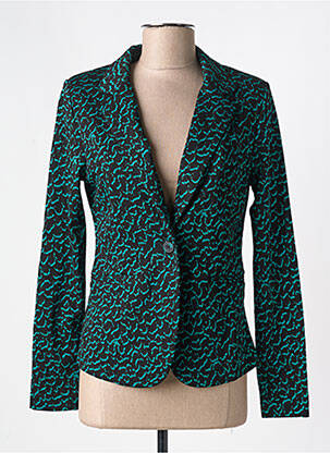 Sacou buzunare false verde ICHI femeie