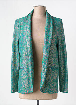 Sacou buzunare false verde MOLLY BRACKEN femeie