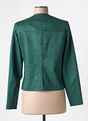 Jachete casual guler rotund verde MOLLY BRACKEN femeie