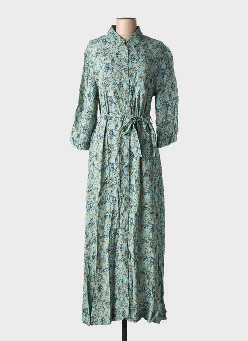 Rochie lungă verde GRACE & MILA femeie