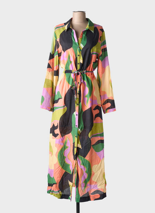 Rochie lungă verde GRACE & MILA femeie