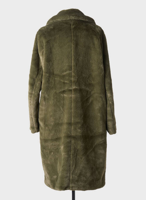 Palton lung verde ICHI femeie