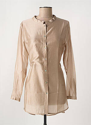 Tunică mâneci lungi bej RIALTO 48 femeie