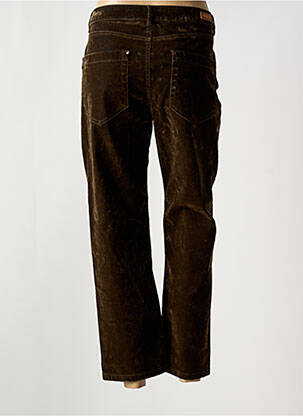 Pantalon 7/8 elasticitate mărime normală verde MAYJUNE femeie
