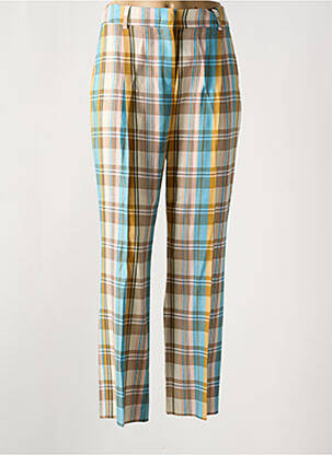 Pantalon drept albastru PAUL SMITH femeie