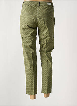 Pantalon 7/8 elasticitate mărime normală verde MAYJUNE femeie