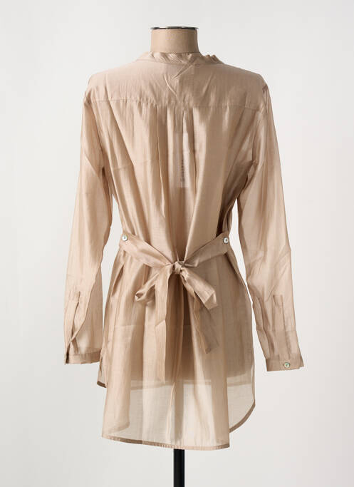 Tunică mâneci lungi bej RIALTO 48 femeie