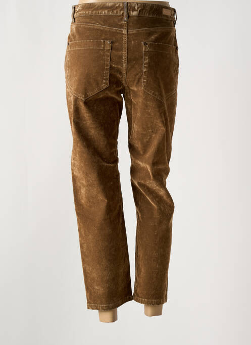 Pantalon 7/8 maro MAYJUNE femeie