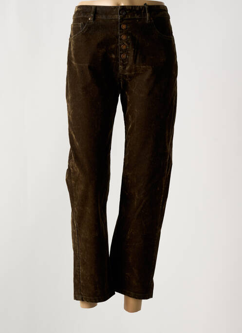 Pantalon 7/8 verde MAYJUNE femeie