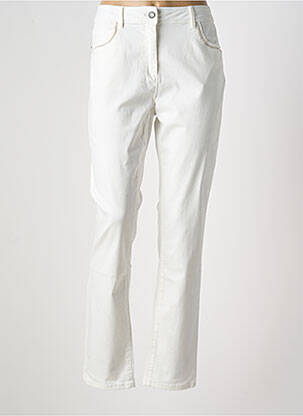 Blugi cu croială slim alb DIANE LAURY femeie