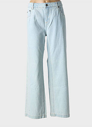 Blugi cu croială largă albastru ZHENZI femeie