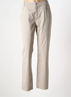 Pantalon slim maro ANNA MONTANA femeie