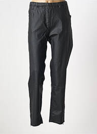 Jegging țesătură acoperită mărime normală negru ZHENZI femme