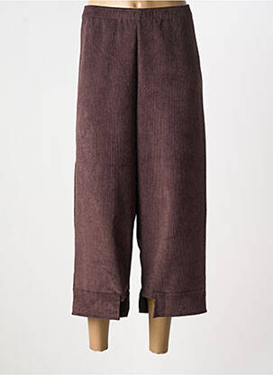 Pantalon trei sferturi maro G!OZE femeie