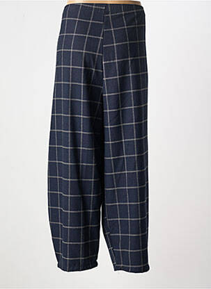 Pantalon 7/8 talie elastică mărime normală albastru G!OZE femeie