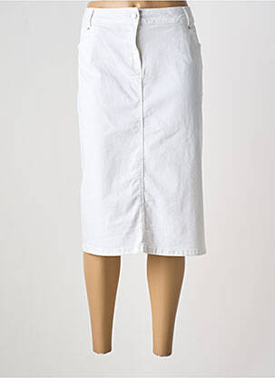 Fustă midi alb DIANE LAURY femeie