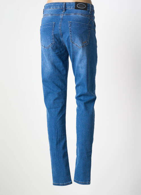 Blugi cu croială slim albastru CARISAL femeie