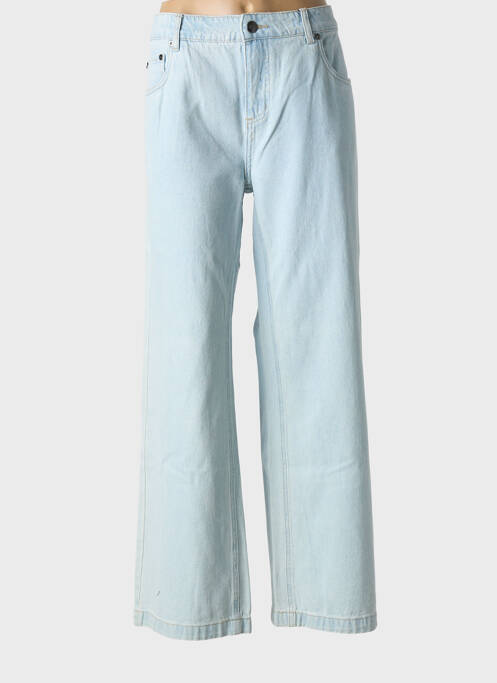 Blugi cu croială largă albastru ZHENZI femeie