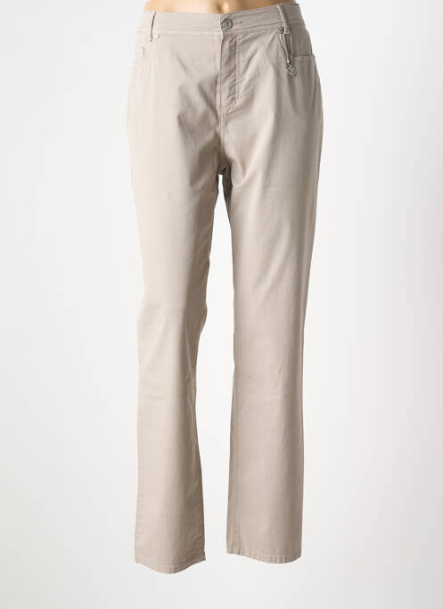 Pantalon slim maro ANNA MONTANA femeie