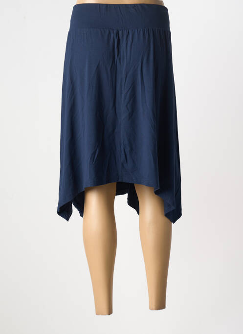 Fustă midi albastru ZHENZI femeie