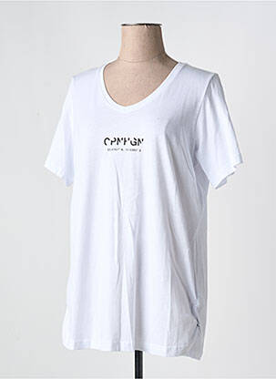 Tricou alb ZHENZI femeie