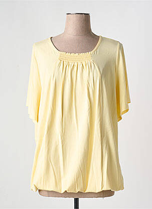 Tricou galben ZHENZI femeie