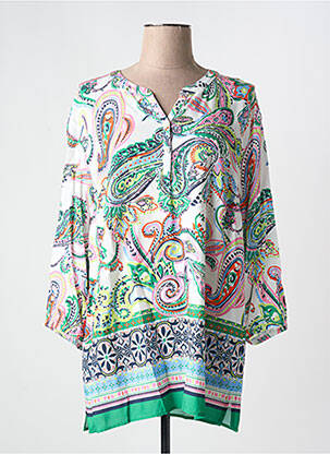 Tunică mâneci lungi verde BARBARA LEBEK femeie