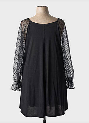 Rochie scurtă mâneci lungi mâneci lungi negru 2W PARIS femeie