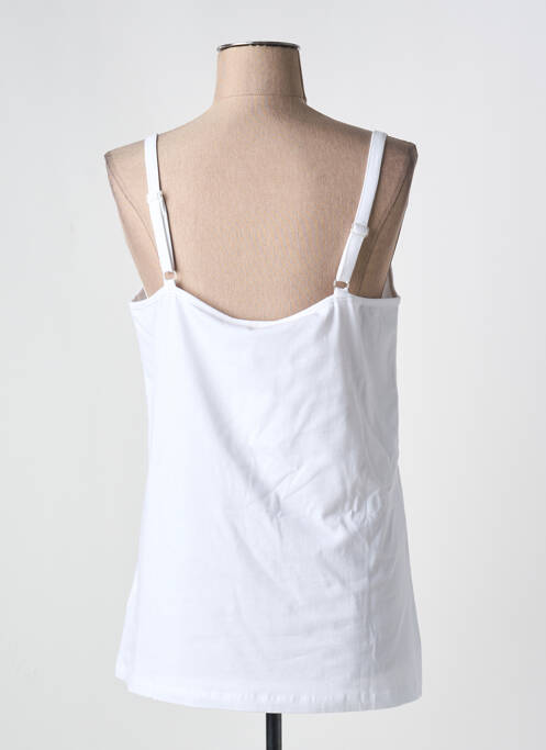 Top/Caraco alb ZHENZI femeie