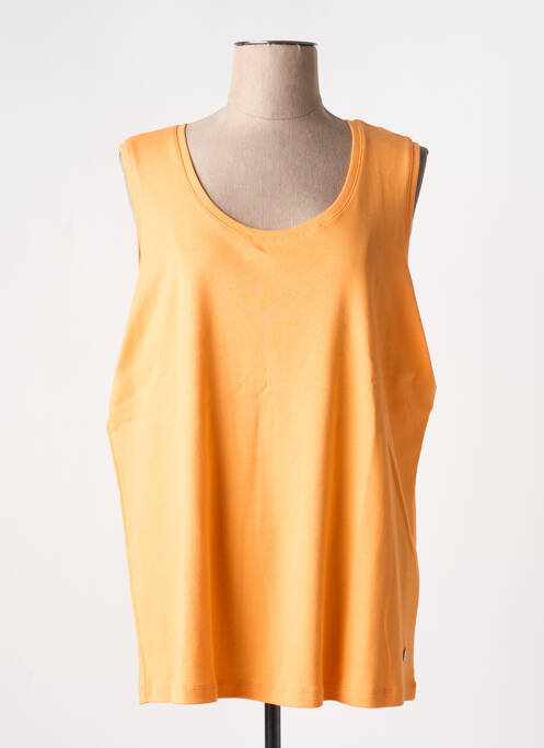 Maiou croială dreaptă fără mâneci portocaliu NO SECRET femme