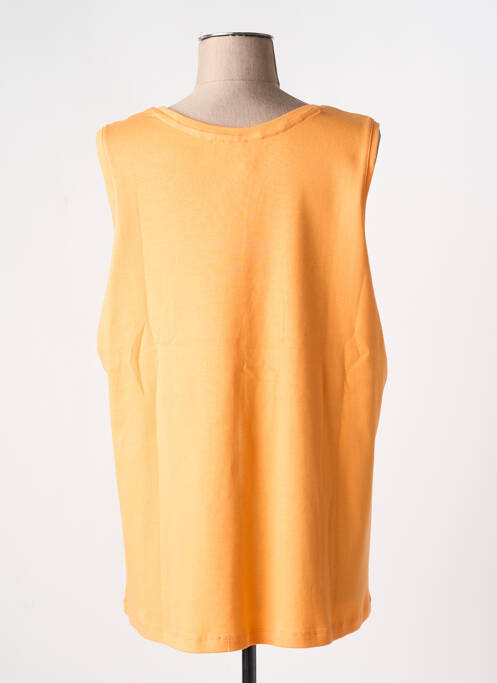 Maiou croială dreaptă fără mâneci portocaliu NO SECRET femme