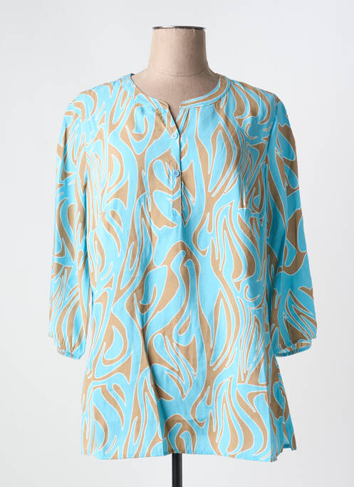 Tunică mâneci lungi albastru BARBARA LEBEK femeie