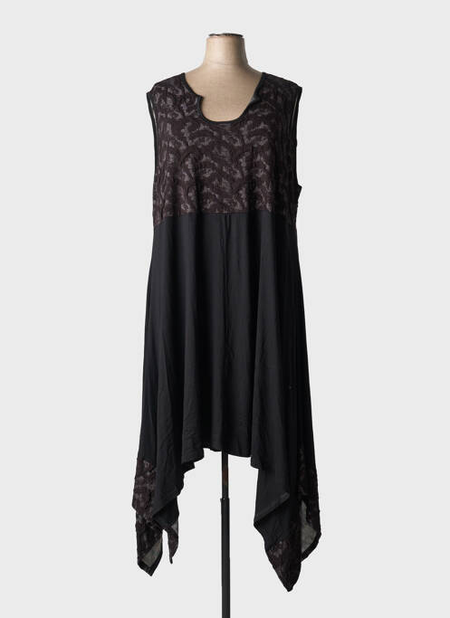 Rochie lungă negru EDMOND DE PARIS femeie