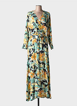 Rochie lungă negru C'FLO femeie