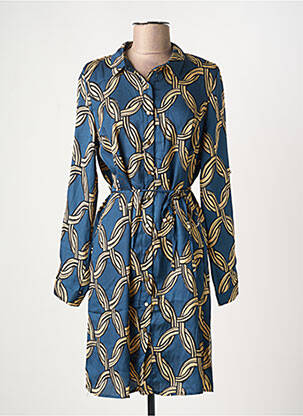 Rochie midi albastru AKOZ DE TOI femeie