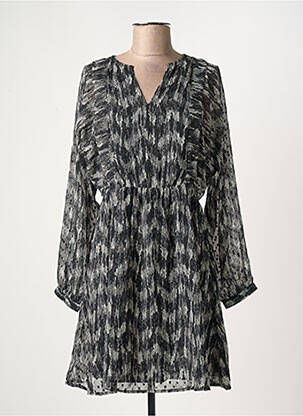 Rochie scurtă mâneci lungi mâneci lungi negru TIFFOSI femme