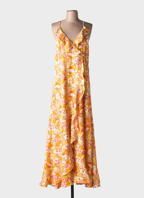 Rochie lungă portocaliu MOLLY BRACKEN femeie