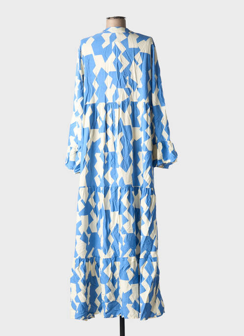 Rochie lungă albastru C'FLO femeie