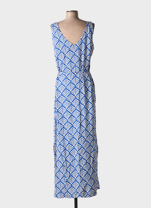 Rochie lungă imprimeu fantezie fără mâneci albastru JDY femme