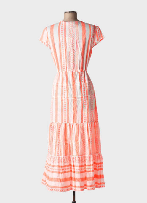 Rochie lungă portocaliu LAST QUEEN femeie