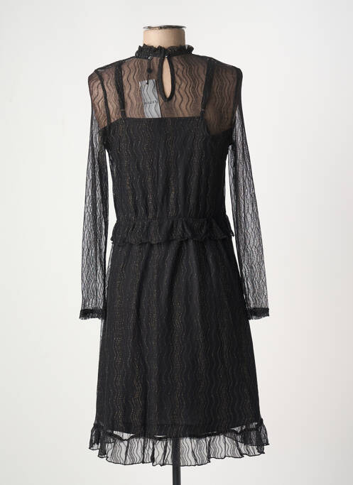 Rochie midi negru PIECES femeie