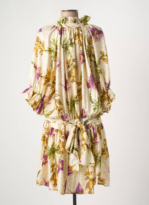 Rochie midi bej PURPLE QUEEN femeie