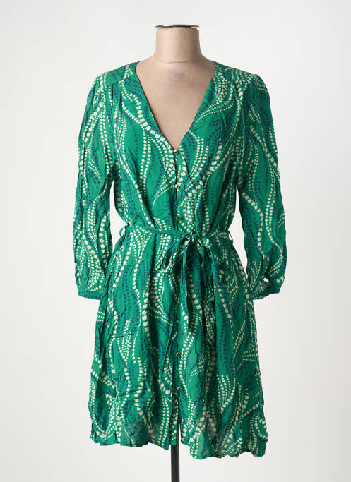 Rochie midi verde LA PETITE ETOILE femeie