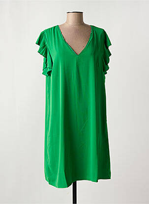 Rochie midi verde NOUGAT femeie