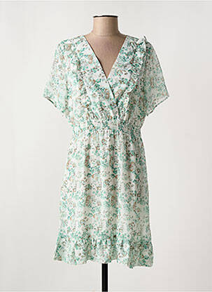 Rochie scurtă verde MOD.STYLE femeie