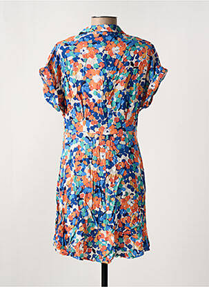 Rochie scurtă mâneci scurte mâneci scurte albastru MOLLY BRACKEN femeie