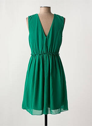 Rochie scurtă fără mâneci fără mâneci verde VILA femeie