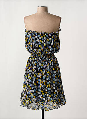 Rochie scurtă fără mâneci fără mâneci albastru VINTAGE DRESSING femeie